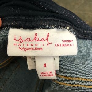 Isabel maternity jeans size 4